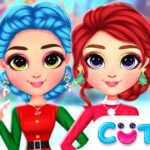 Rainbow Girls Christmas Outfits